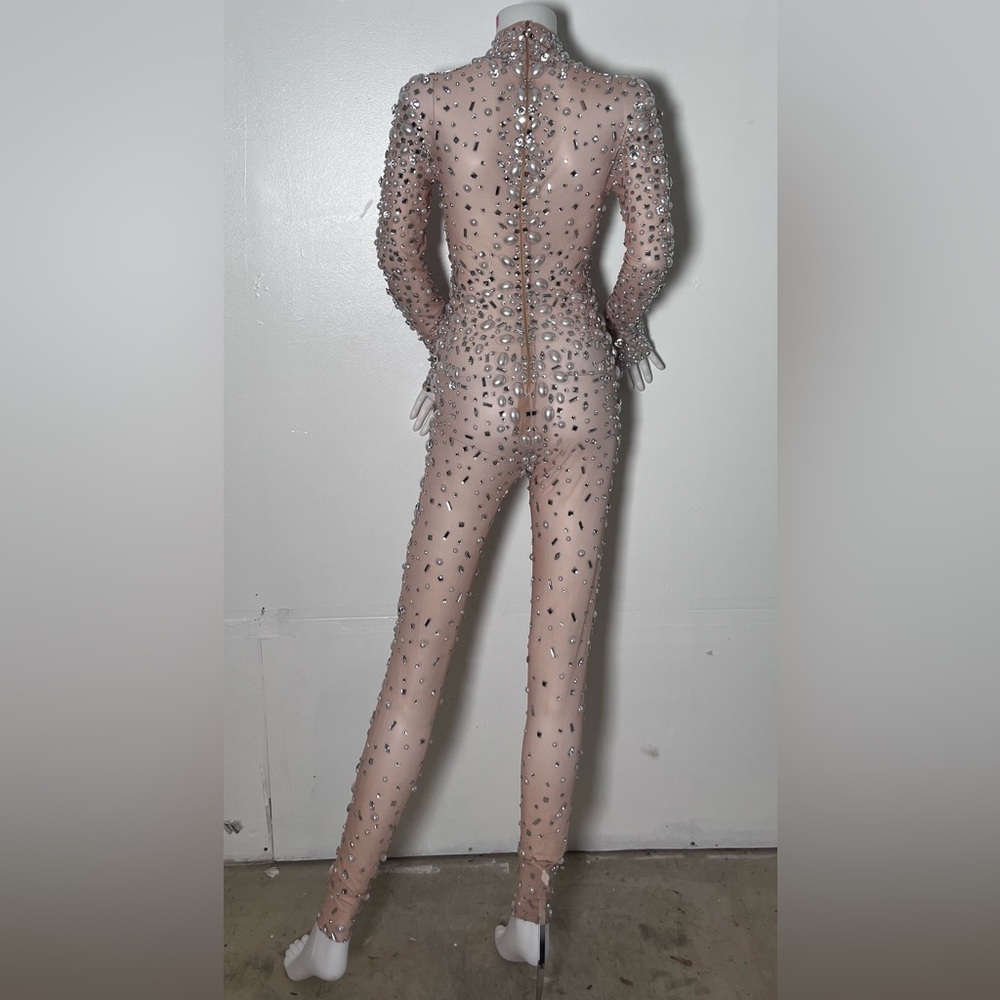 Rhinestone Body Suit - Picture 3 of 4